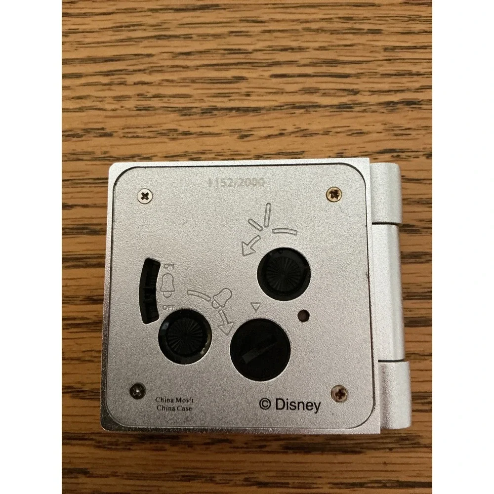 Linden Disney Mickey Mouse World Time Travel Alarm Clock Limited Edition 2000